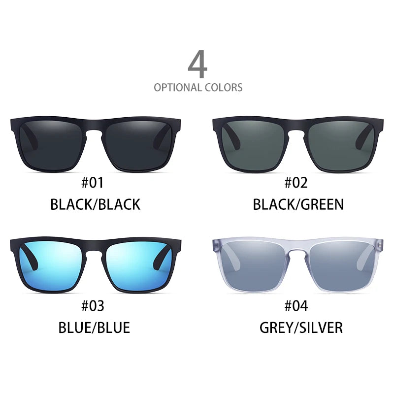 Vintage Square Polarized Sunglasses