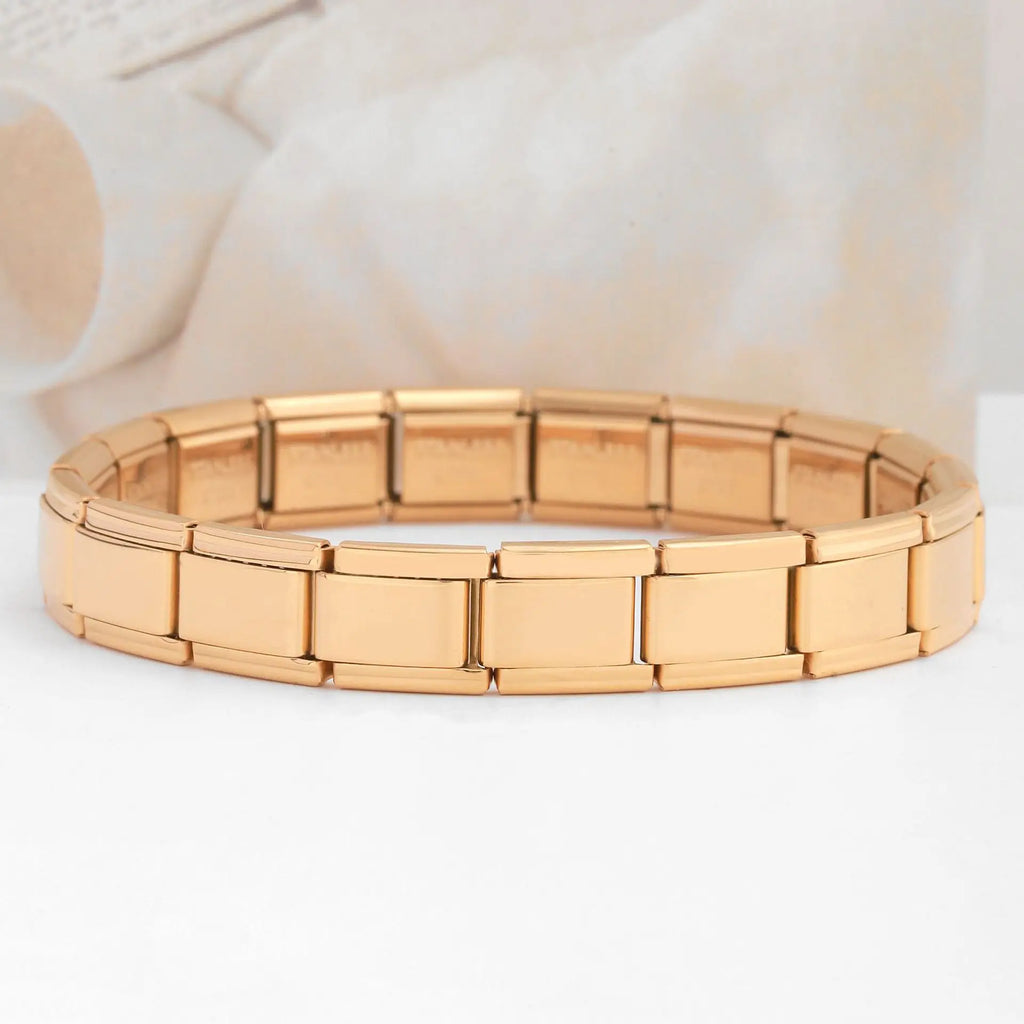 Trendy Italian Stainless Steel Bracelet