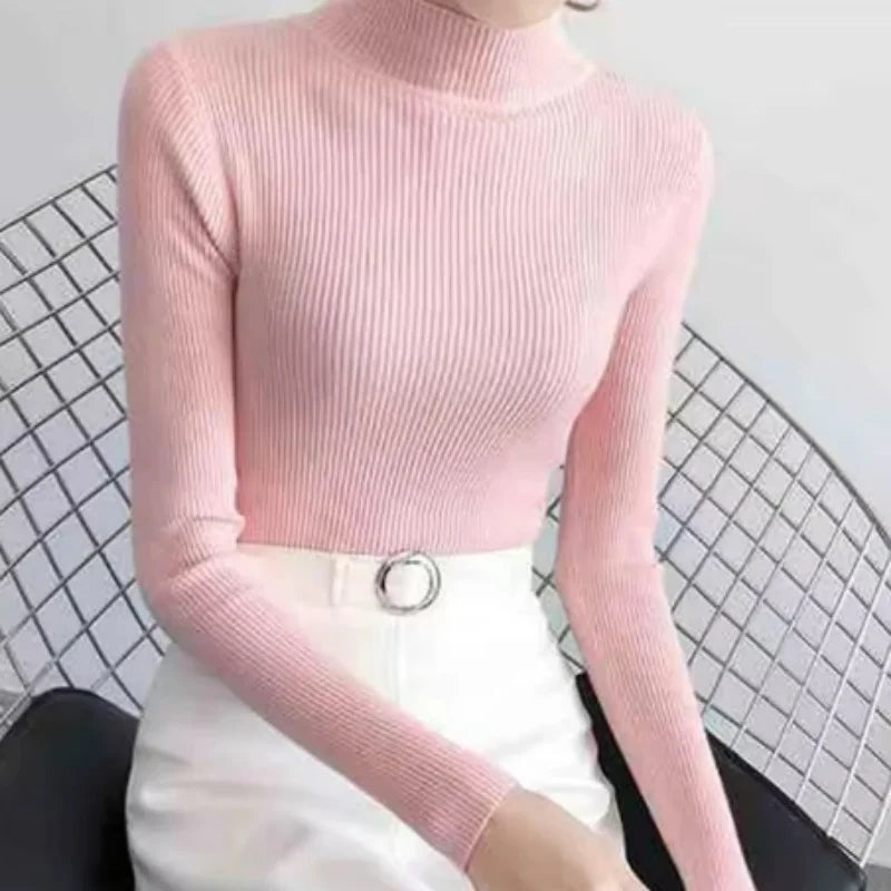 Basic Mock Neck Sweater