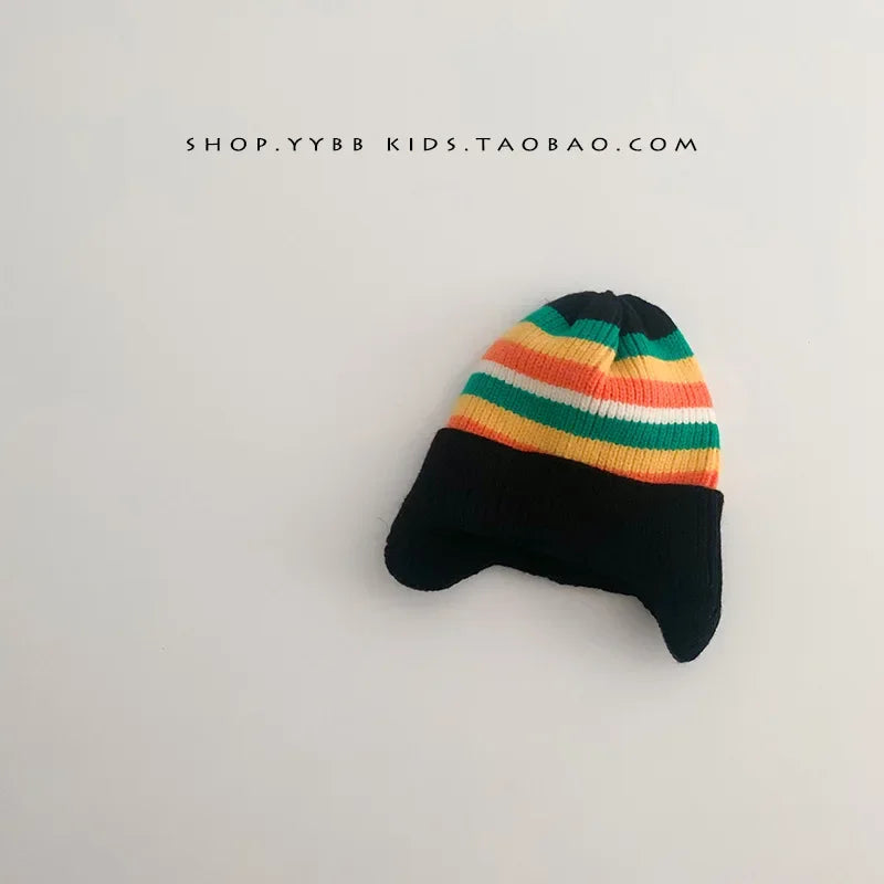 Cute Bear Knit Baby Winter Hat