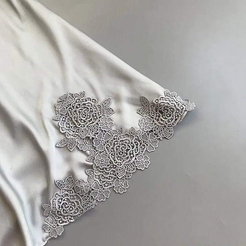 Sexy Silk Halter Nightdress